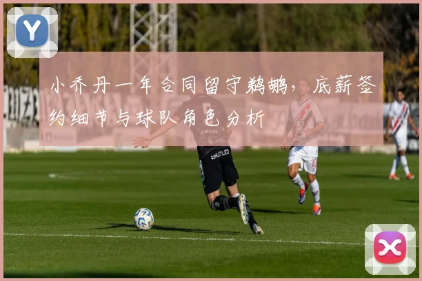 小乔丹一年合同留守鹈鹕,底薪签约细节与球队角色分析